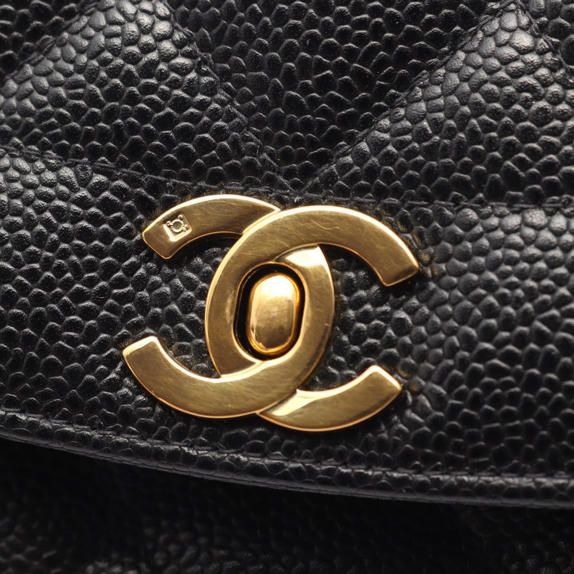Chanel Grained Calfskin Handbag Shoulder Bag (Pre-Owned)