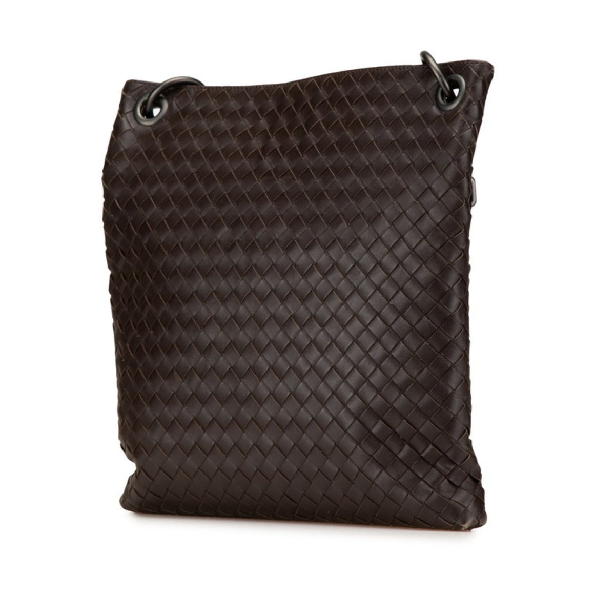 Bottega Veneta Brown Leather Shoulder Bag (Pre-Owned)
