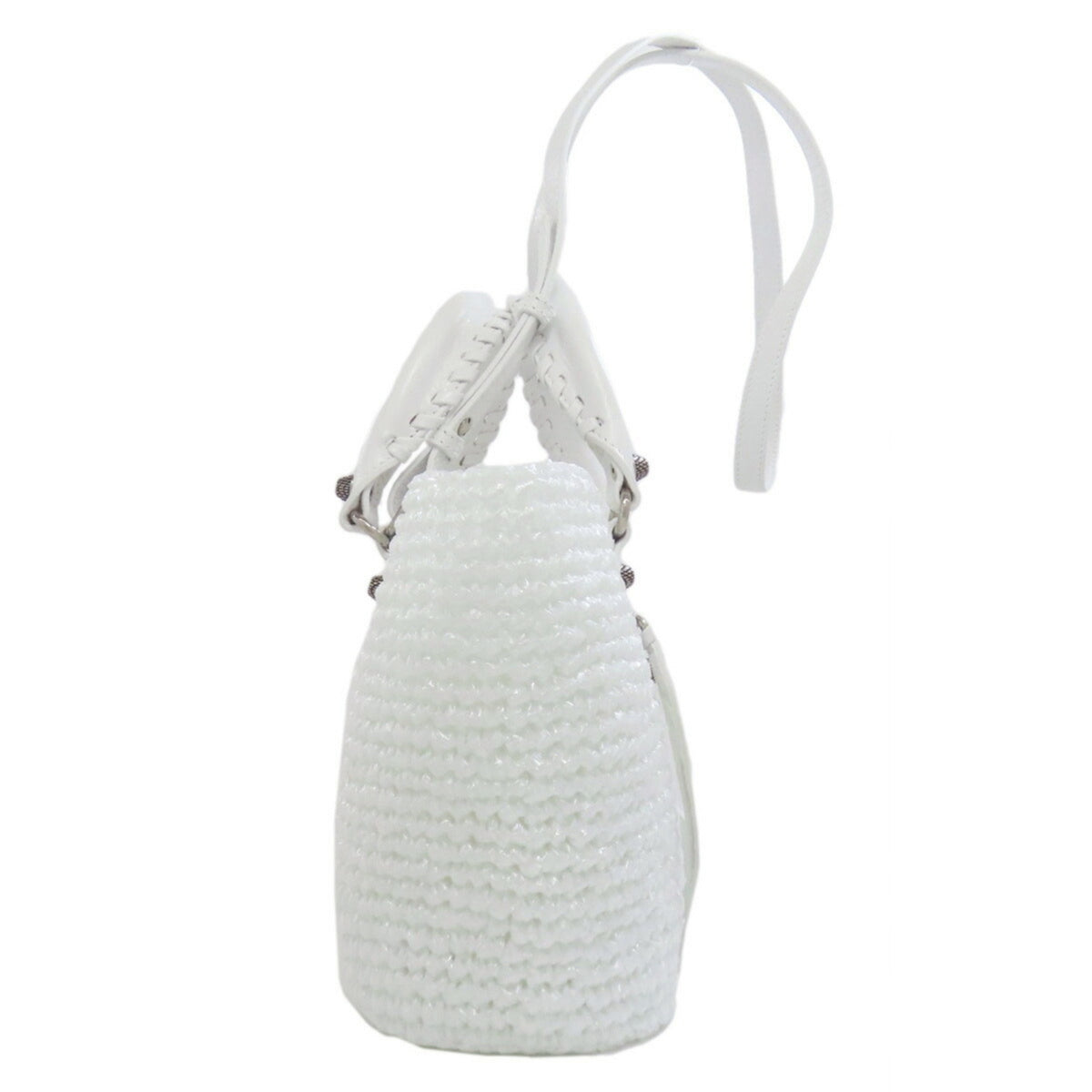 Balenciaga White Polypropylene Handbag (Pre-Owned)