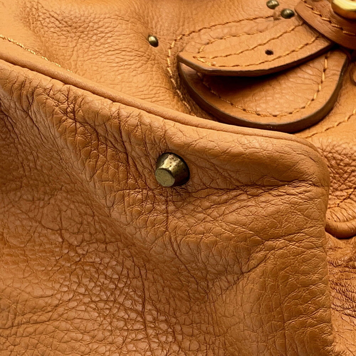 Chloé Paddington Light Brown Leather Handbag (Pre-Owned)