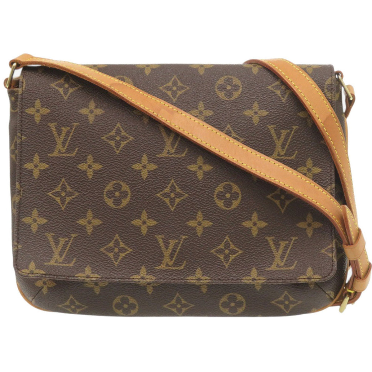 Louis Vuitton Brown Monogram Shoulder Bag (Pre-Owned)