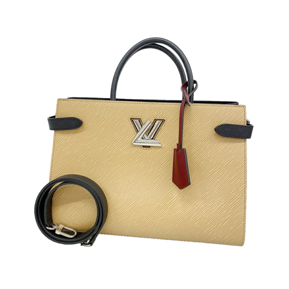 Louis Vuitton Caramel Noir Handbag (Pre-Owned)