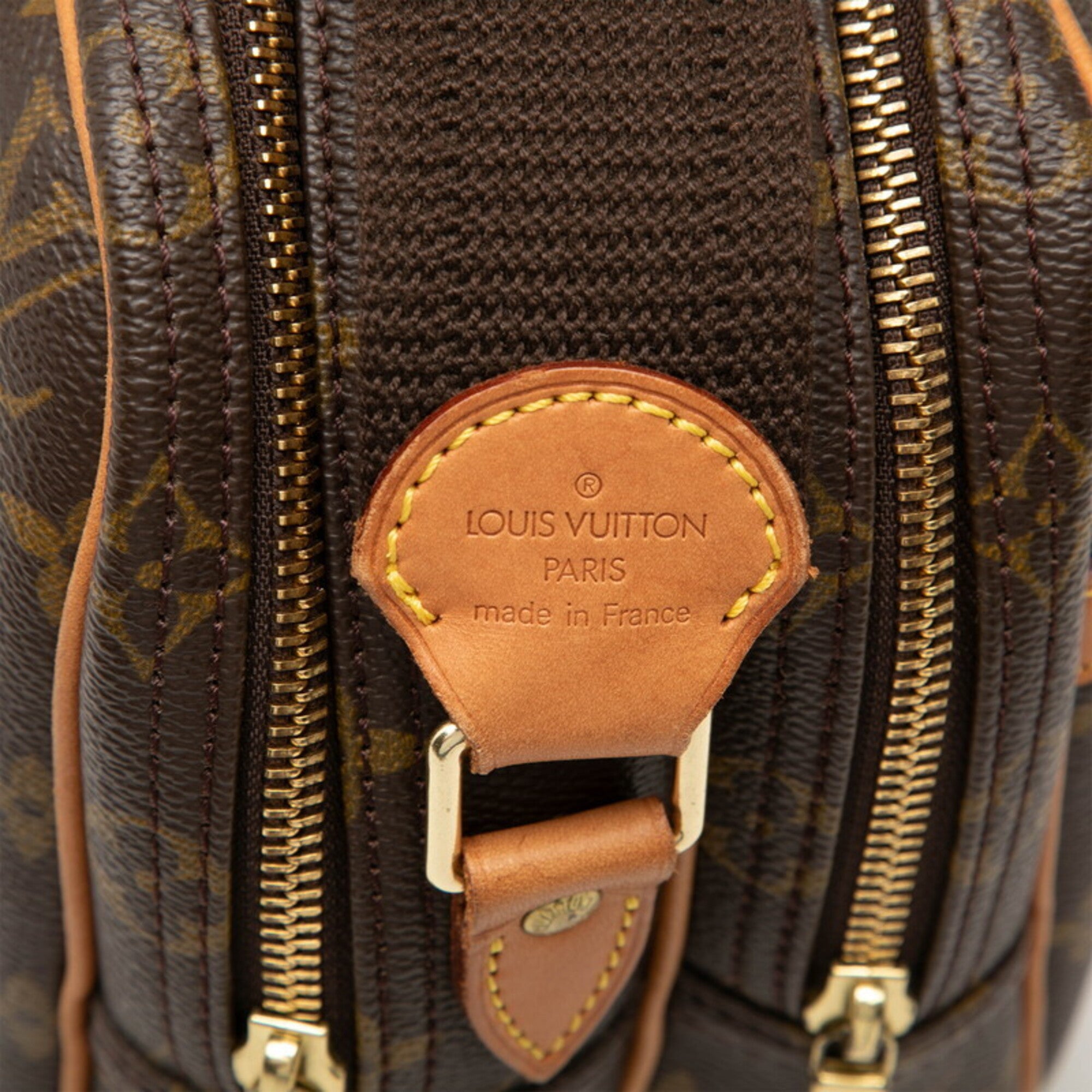 Louis Vuitton Brown Pvc Leather Shoulder Bag (Pre-Owned)