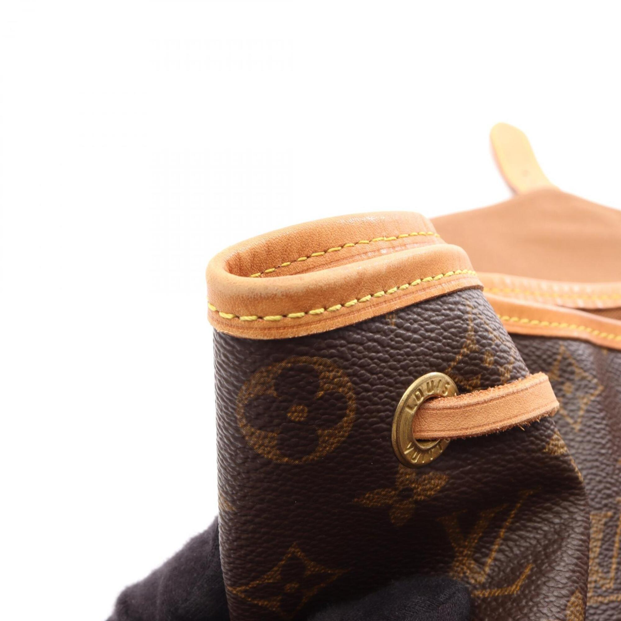 Louis Vuitton Brown Pvc Leather Backpack Handbag (Pre-Owned)