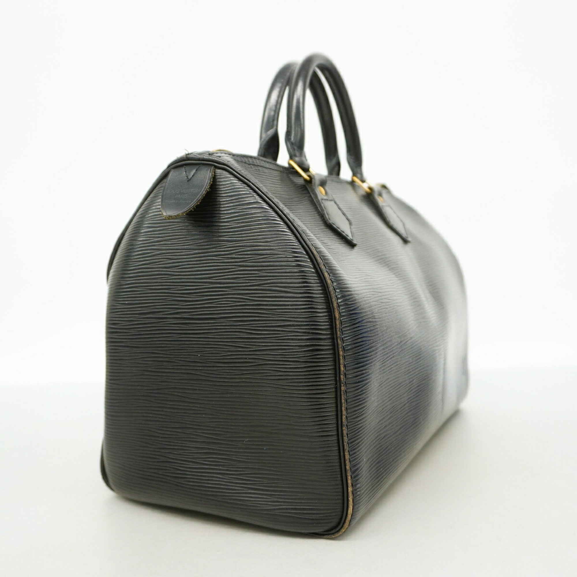 Louis Vuitton Noir Handbag (Pre-Owned)