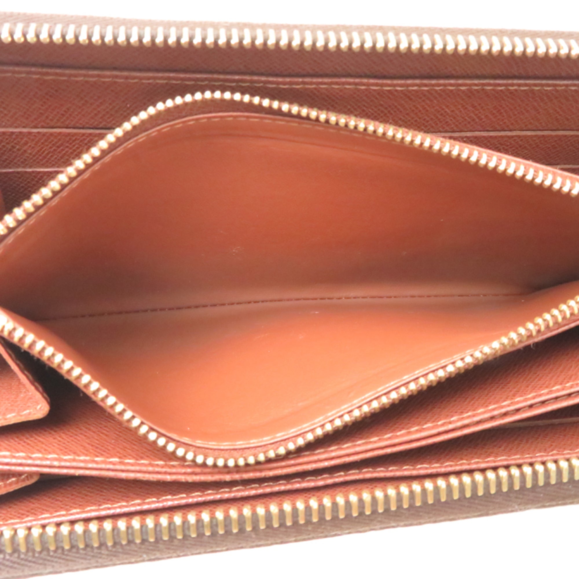 Louis Vuitton Brown Monogram Long Wallet (Bi-Fold) (Pre-Owned)