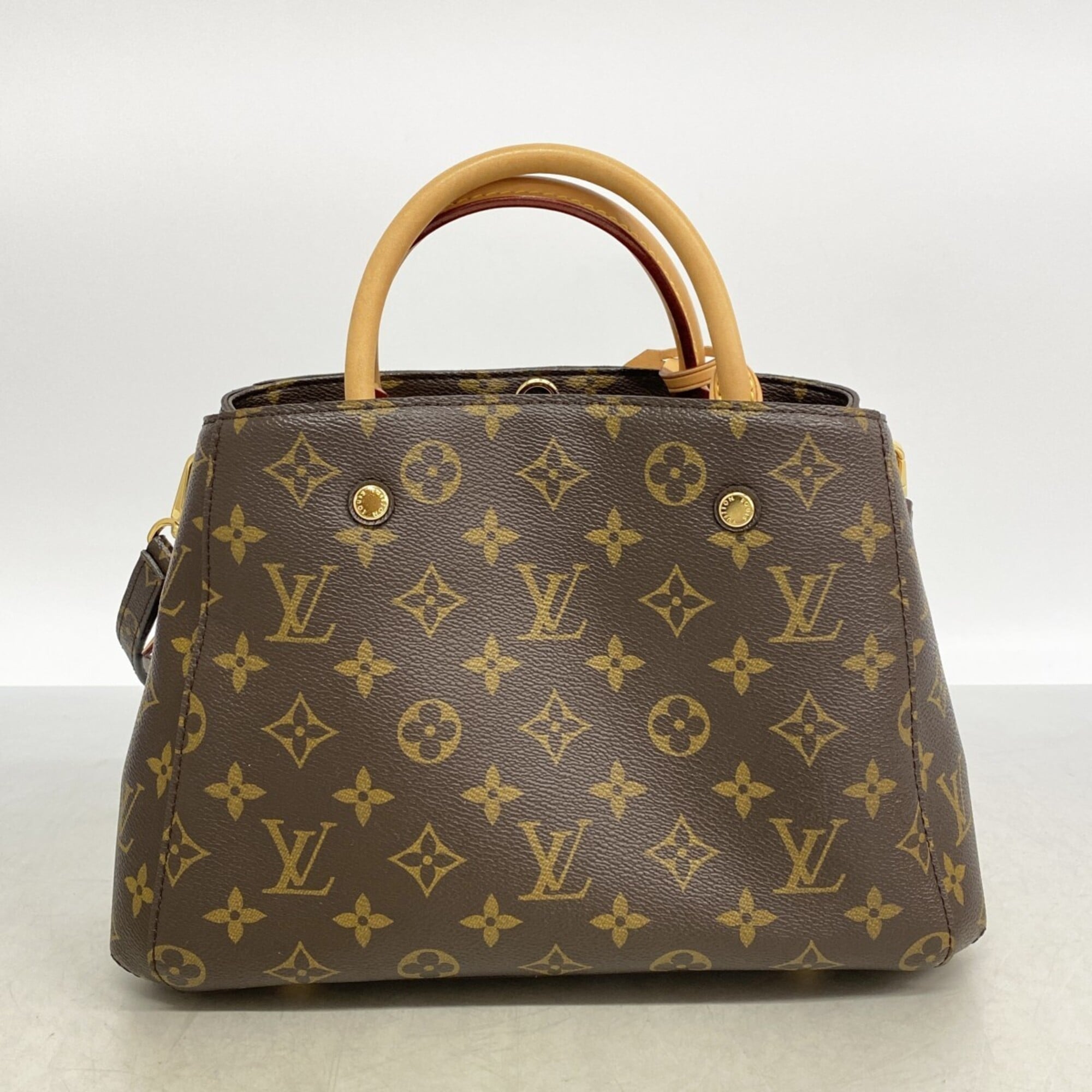 Louis Vuitton Brown Handbag (Pre-Owned)