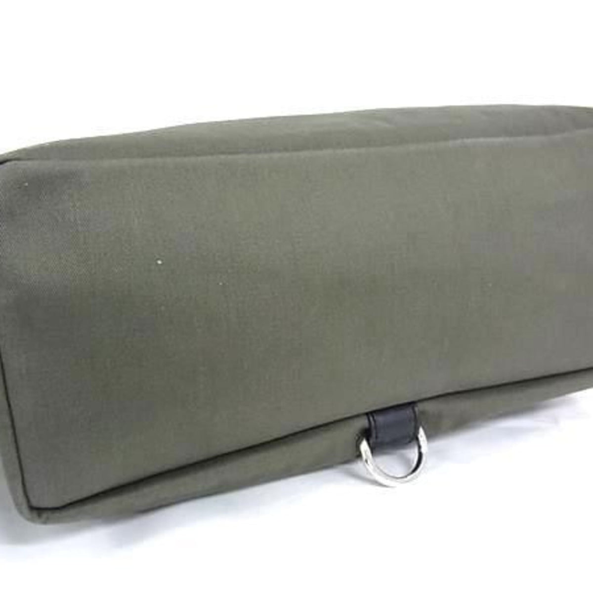 Valentino Garavani Black Green Khaki Canvas Backpack (Pre-Owned)