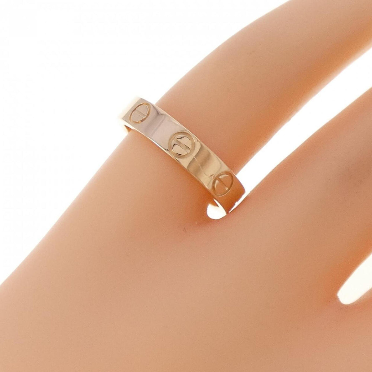 Cartier Pink Gold (18K) Band Ring (Pre-Owned)