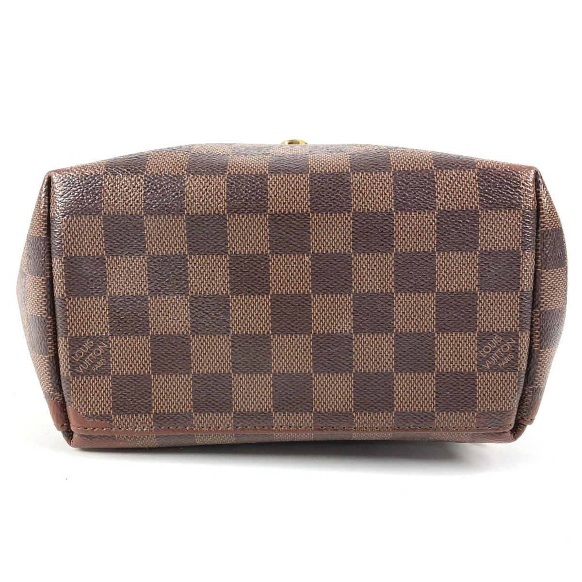 Louis Vuitton Brown Pink Damier Canvas Backpack Handbag (Pre-Owned)
