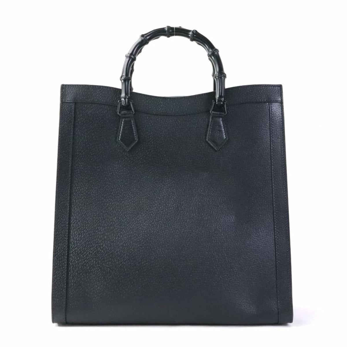 Gucci Black Leather Handbag Shoulder Bag (Pre-Owned)