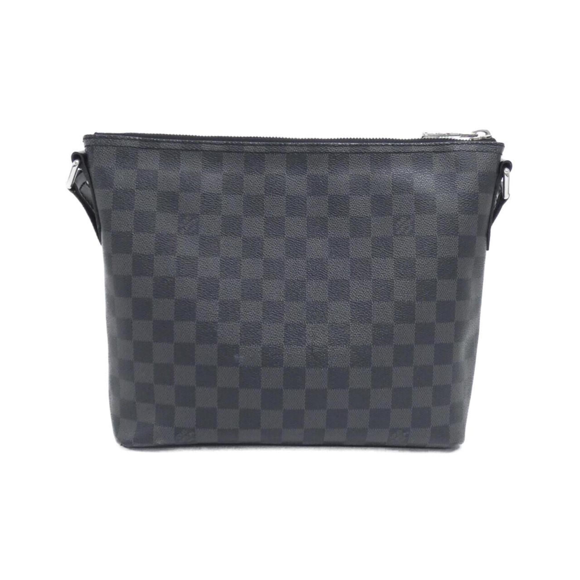 Louis Vuitton Graphite Coated Canvas Shoulder Bag (Pre-Owned)
