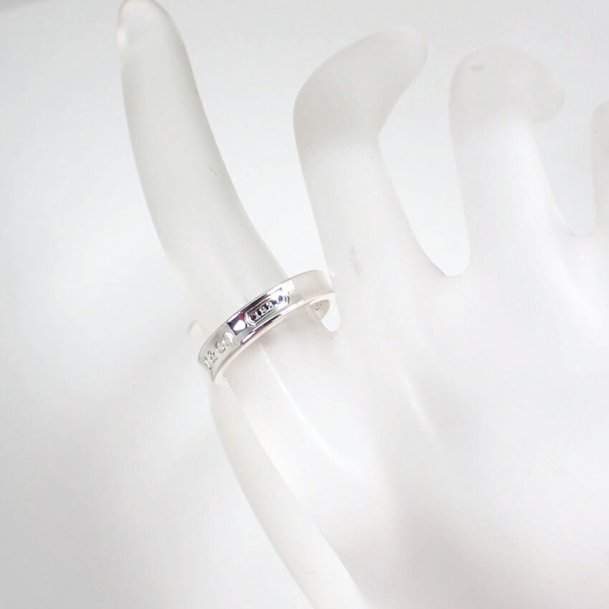 Tiffany Sterling Silver 925 Band Ring (Pre-Owned)
