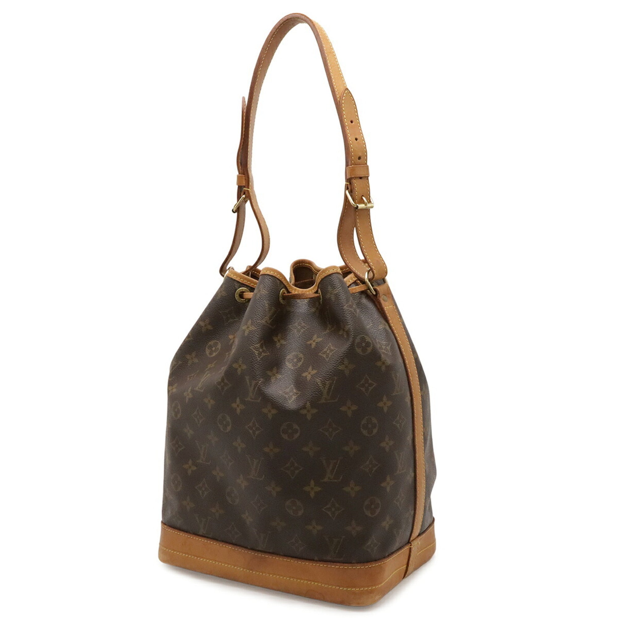 Louis Vuitton Brown Monogram Canvas Pvc Coated Canvas Shoulder Bag (Pre-Owned)