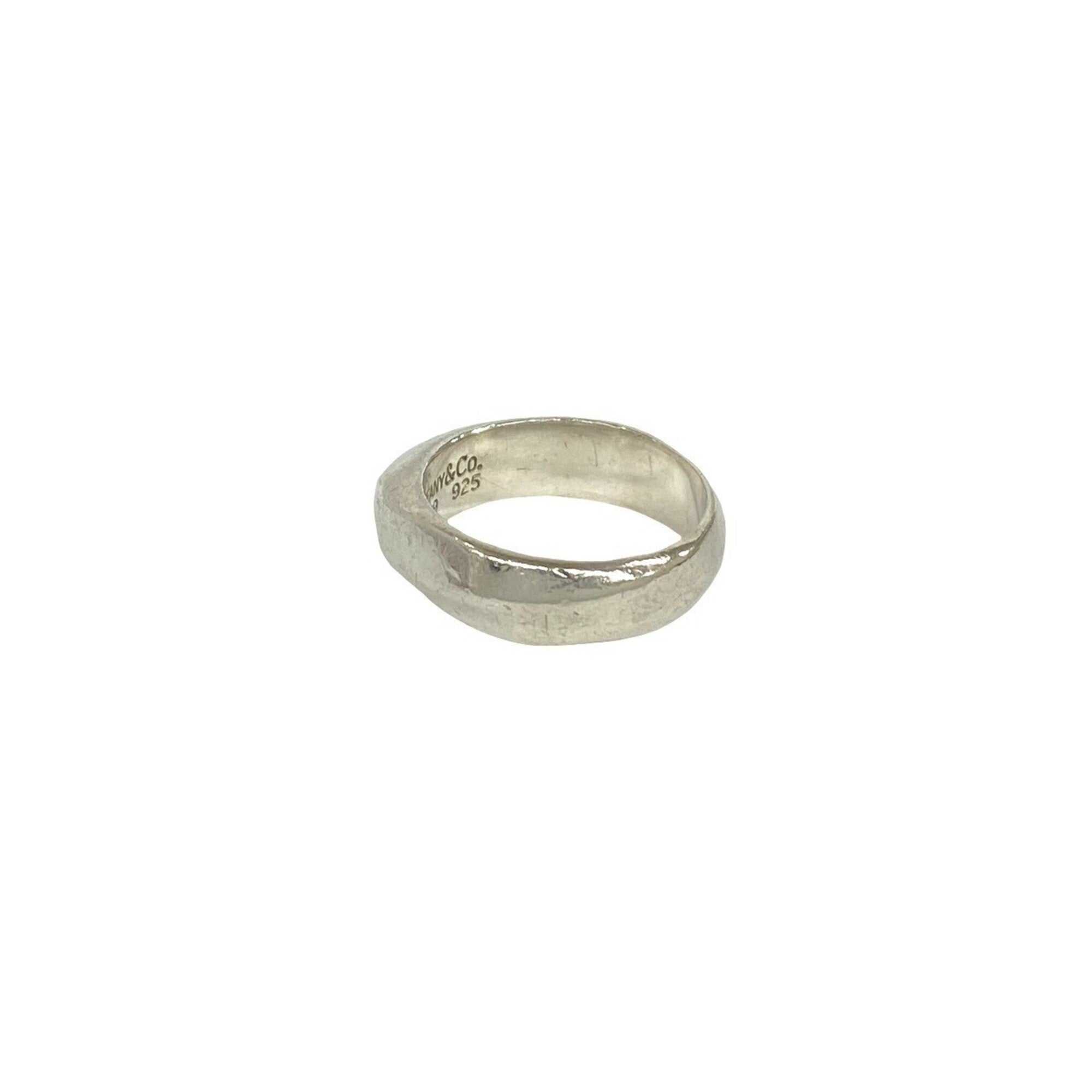 Tiffany Silver Silver 925 Band Ring (Pre-Owned)