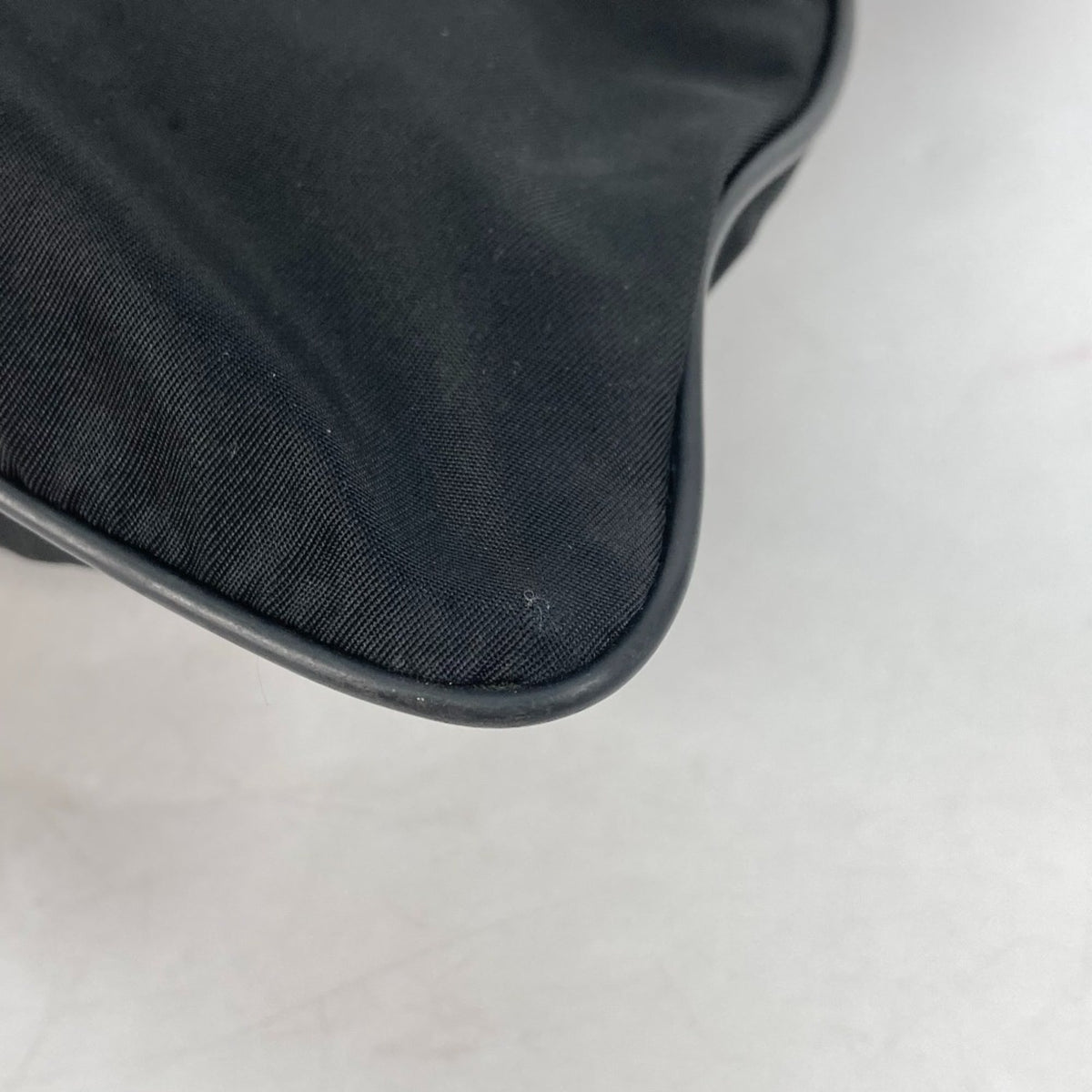 Prada Black Cloth Shoulder Bag (Pre-Owned)
