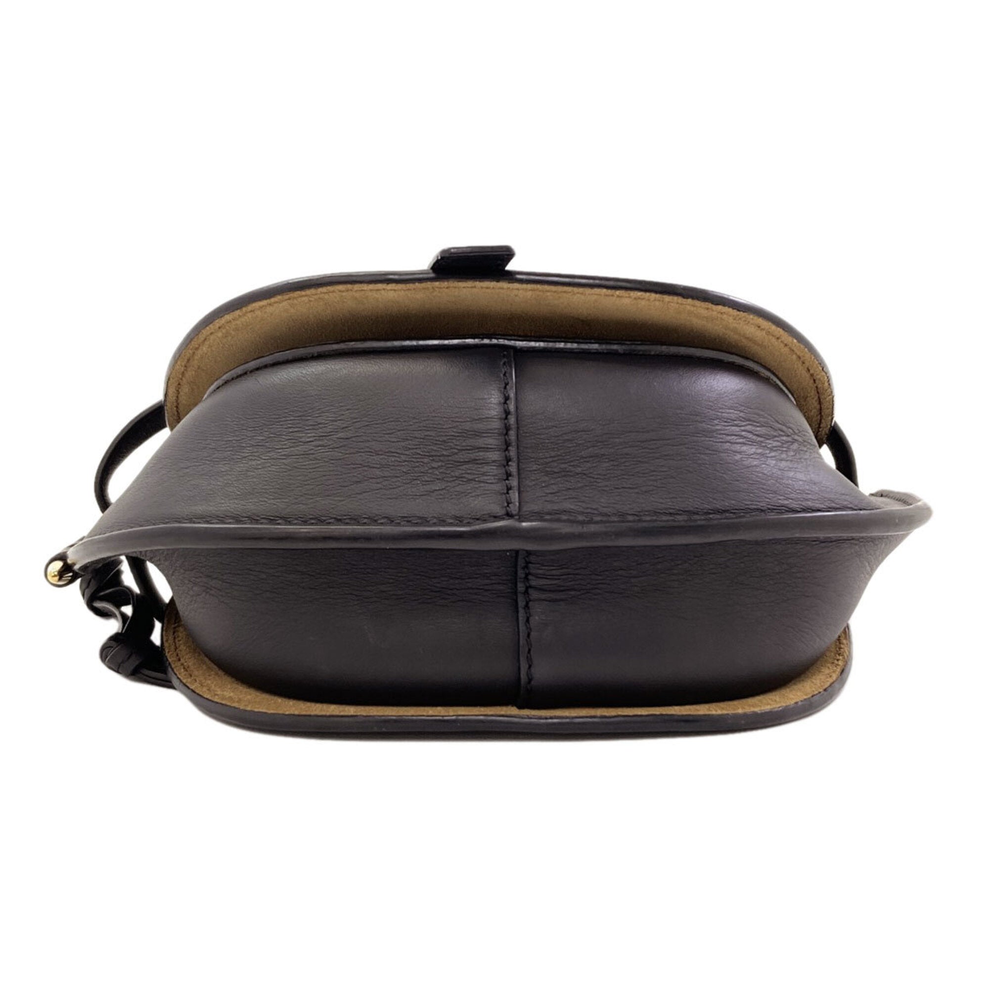 Loewe Black Leather Shoulder Bag (Pre-Owned)