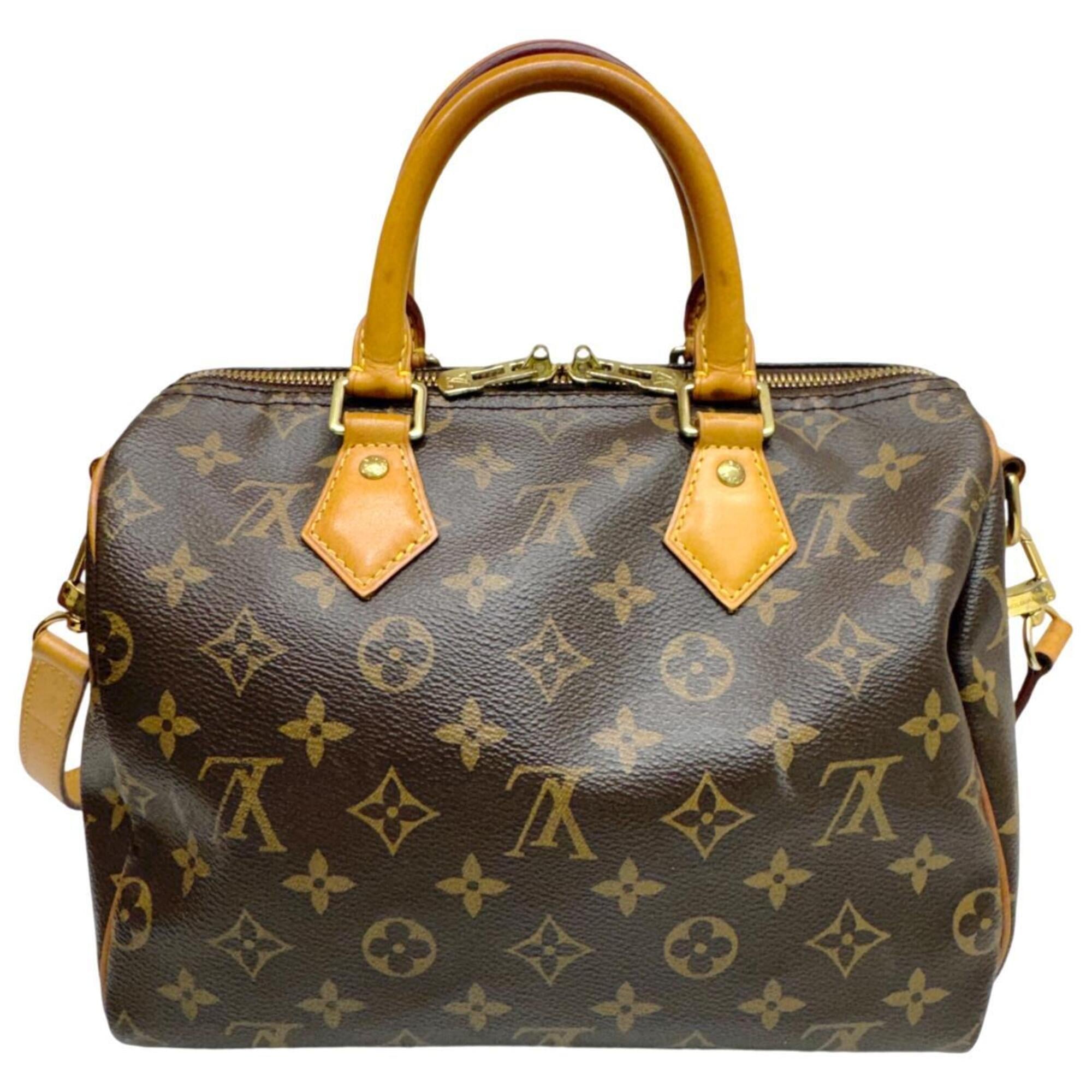 Louis Vuitton Brown Monogram Boston Bag Handbag (Pre-Owned)