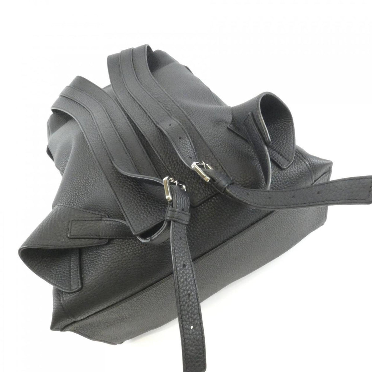 Loewe Black Leather Backpack (Pre-Owned)