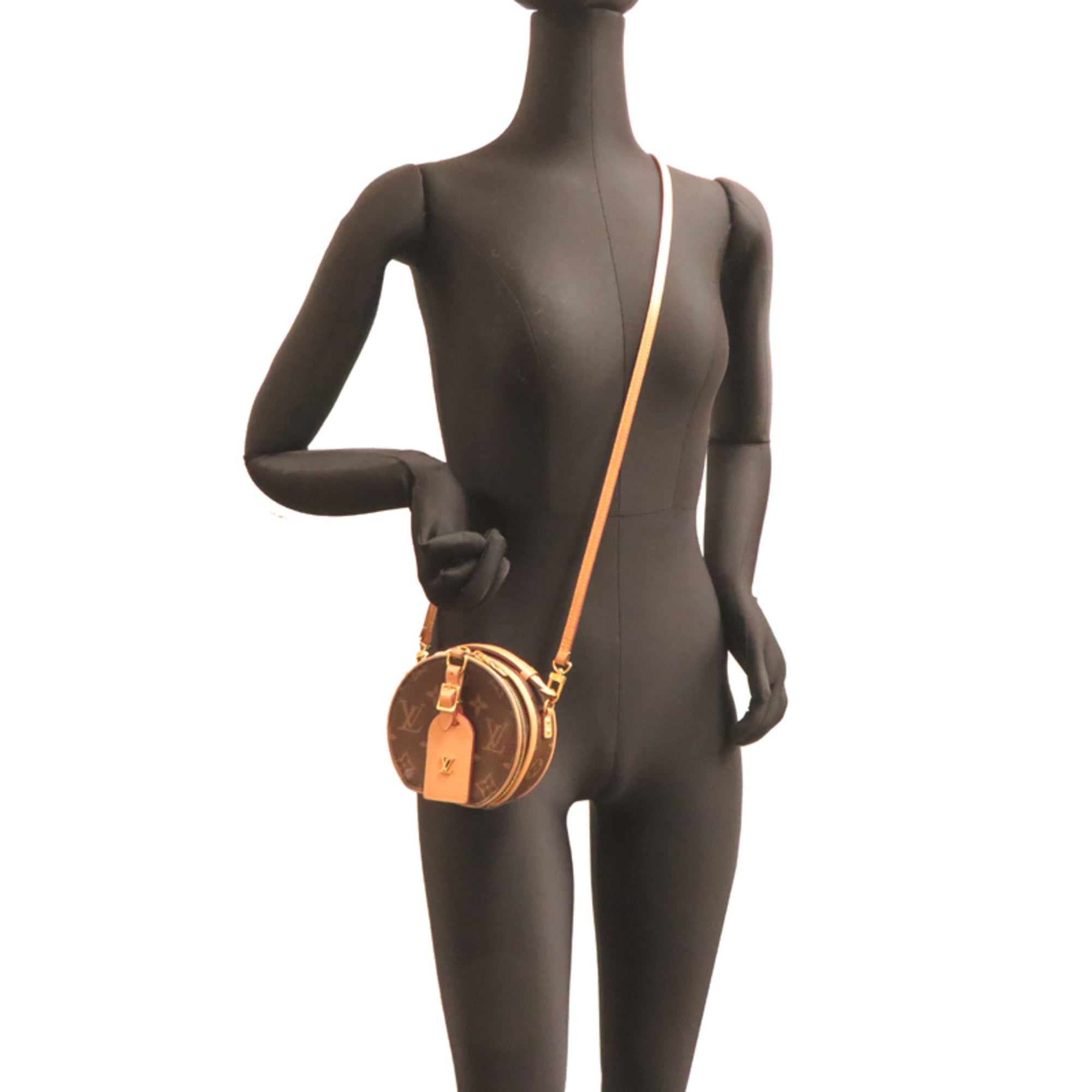 Louis Vuitton Brown Monogram Shoulder Bag (Pre-Owned)