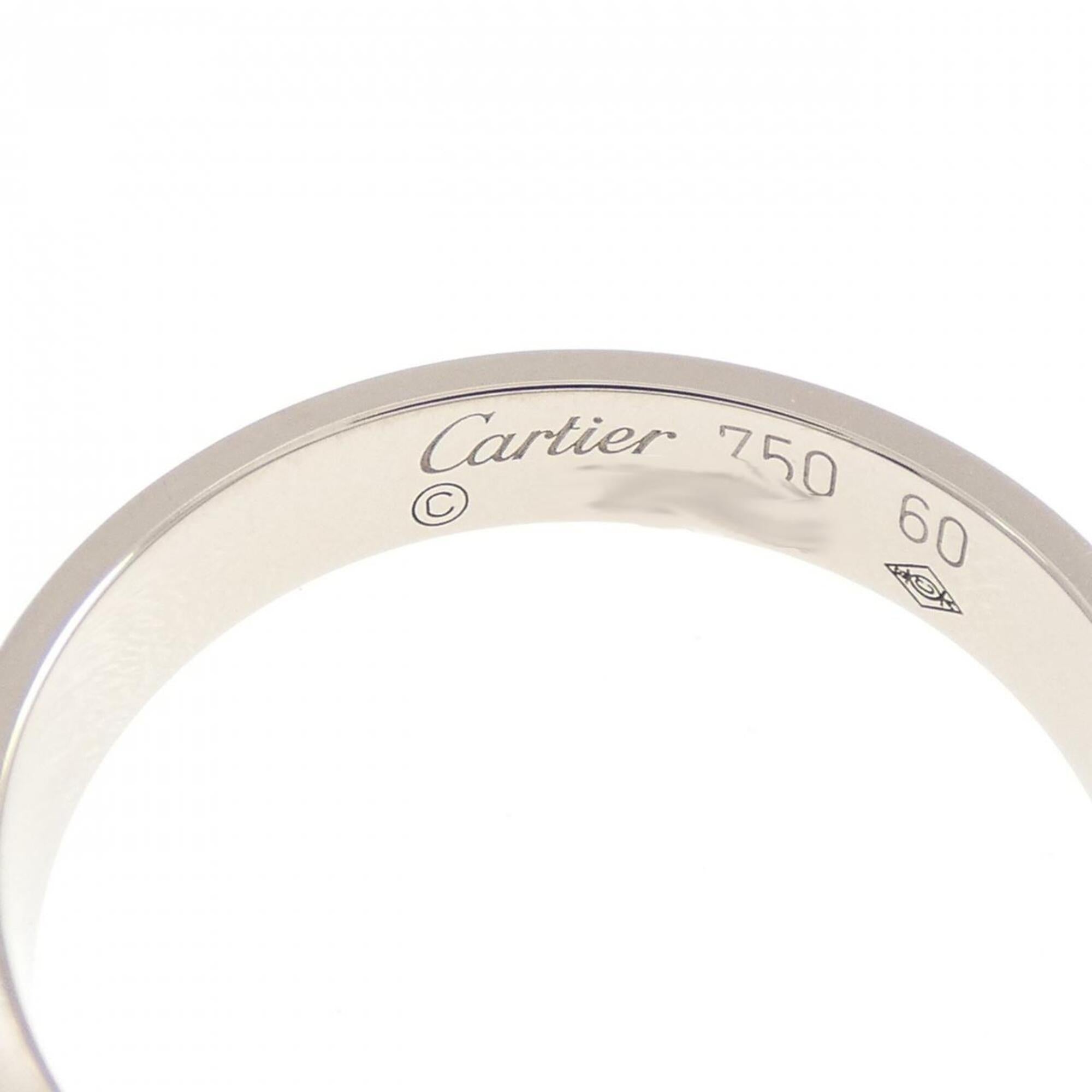 Cartier Happy Birthday White Gold White Gold (18K) Band Ring (Pre-Owned)