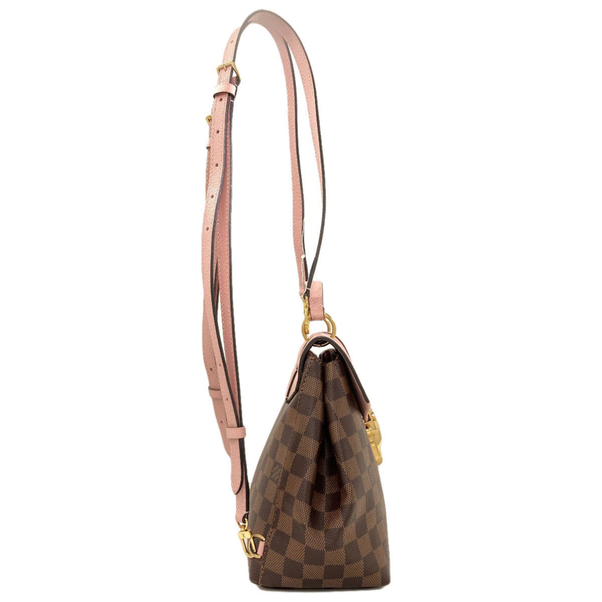 Louis Vuitton Damier Damier Canvas Ebene Magnolia Damier Canvas Backpack (Pre-Owned)