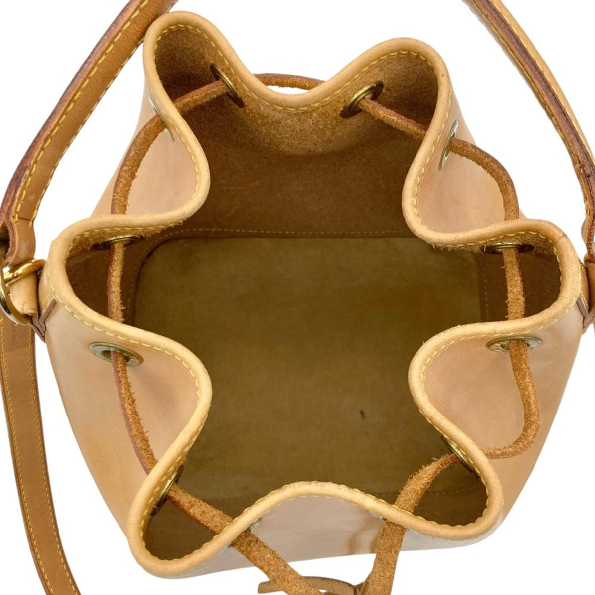 Louis Vuitton Beige Nomade Leather Handbag (Pre-Owned)