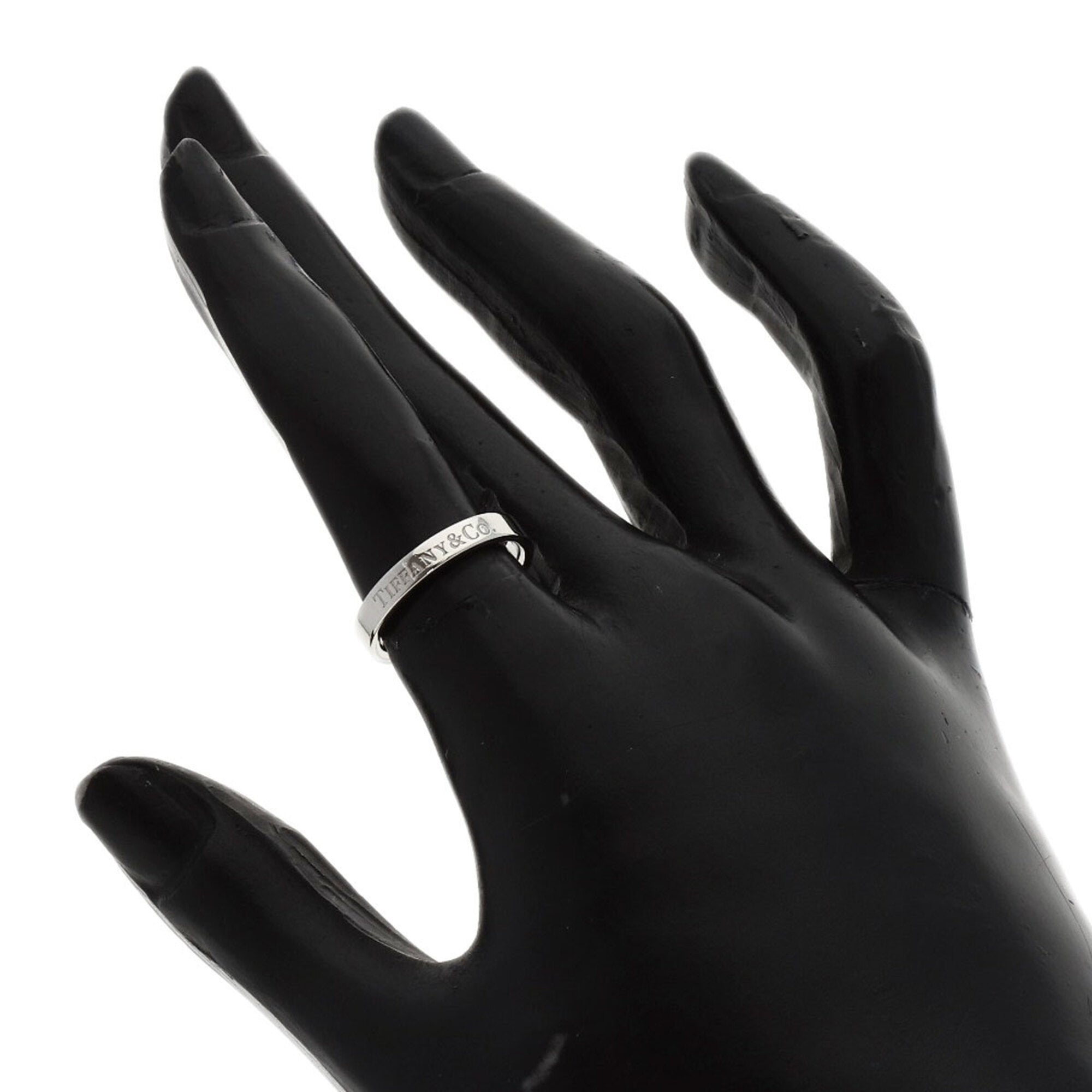 Tiffany Platinum 950 Band Ring (Pre-Owned)