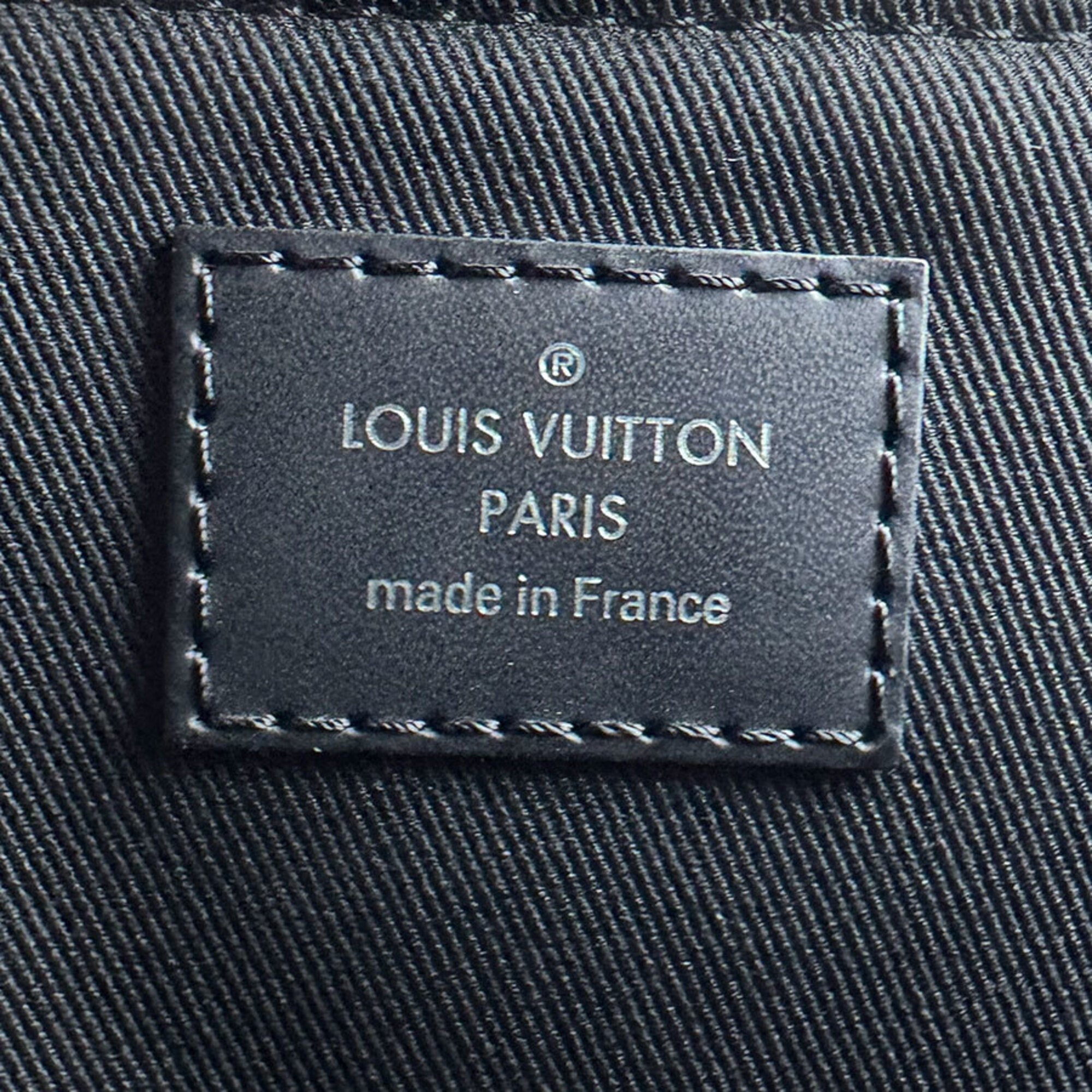 Louis Vuitton Black Damier Graphite Handbag (Pre-Owned)
