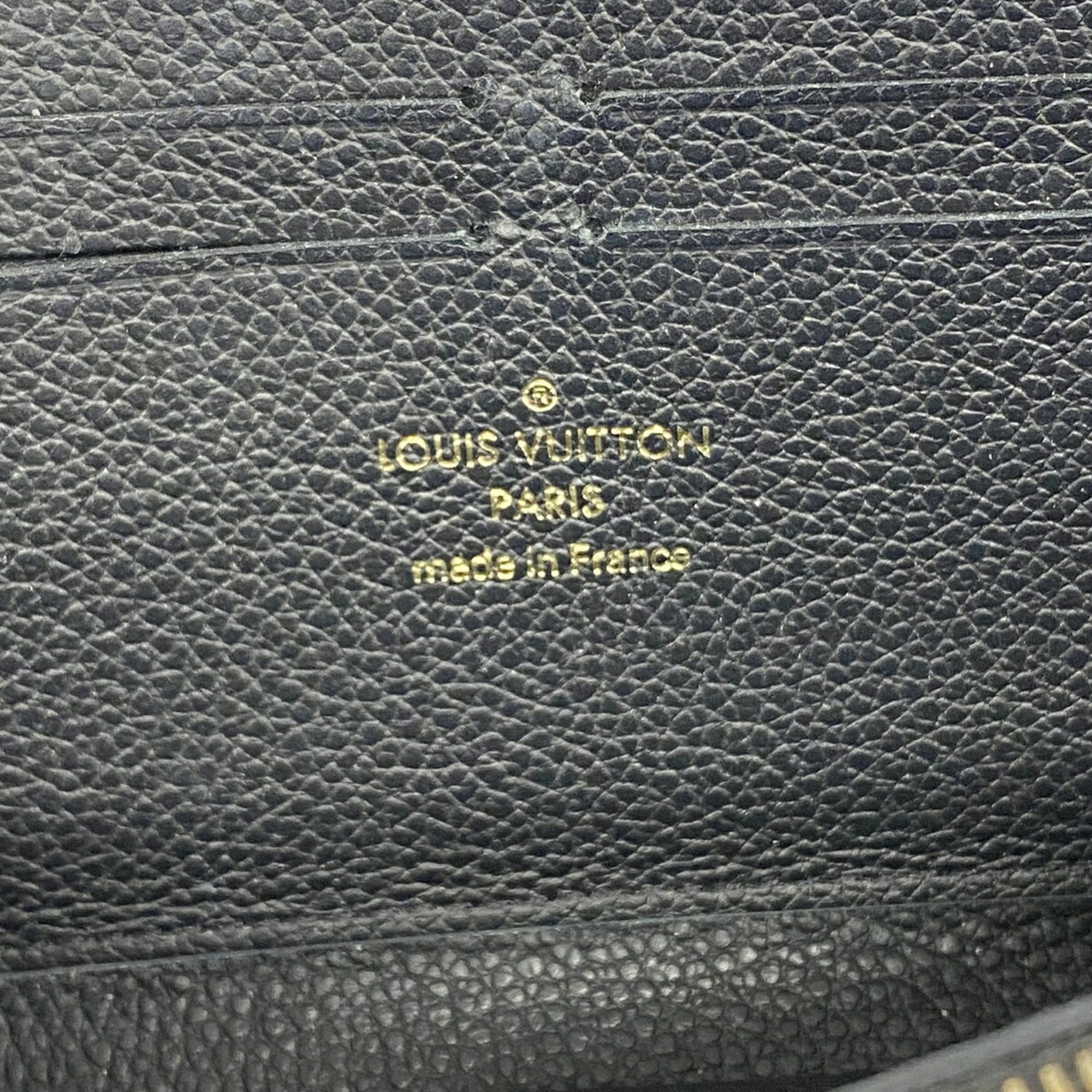 Louis Vuitton Noir Long Wallet (Bi-Fold) (Pre-Owned)