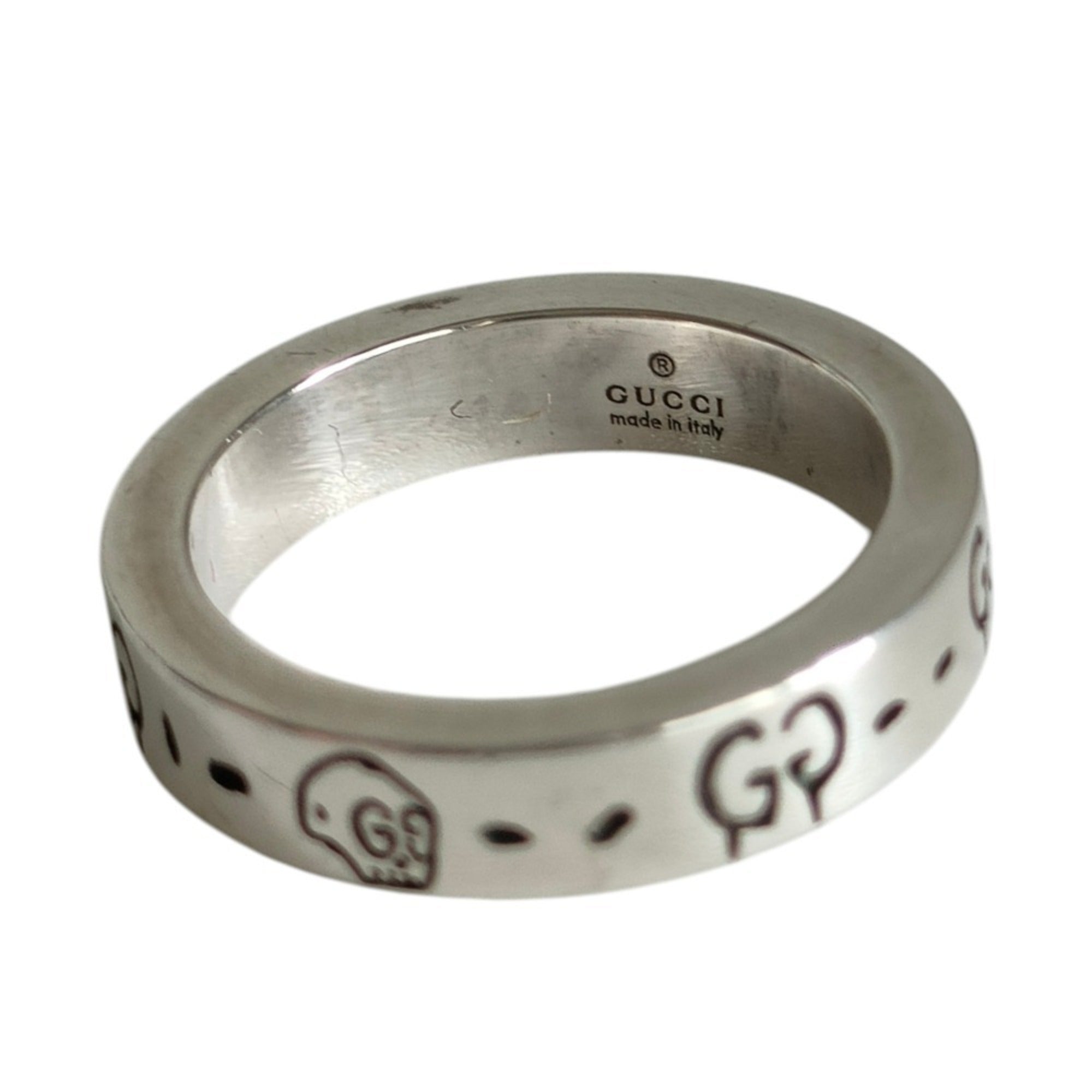 Gucci Silver Silver 925 Band Ring (Pre-Owned)
