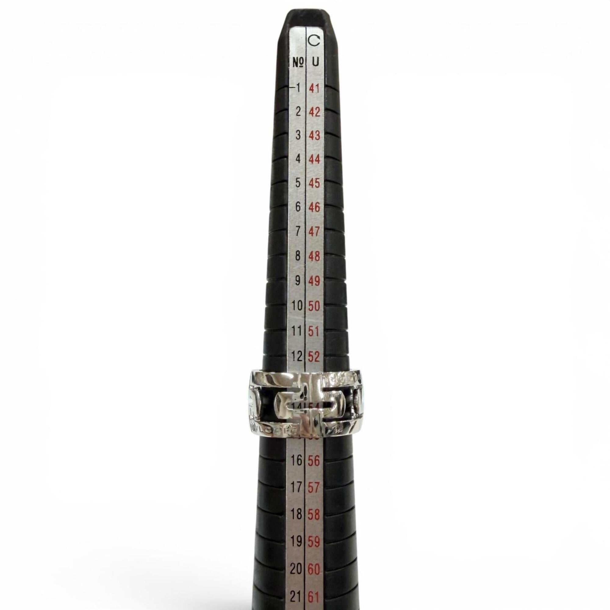 Bvlgari Silver Band Ring (Pre-Owned)