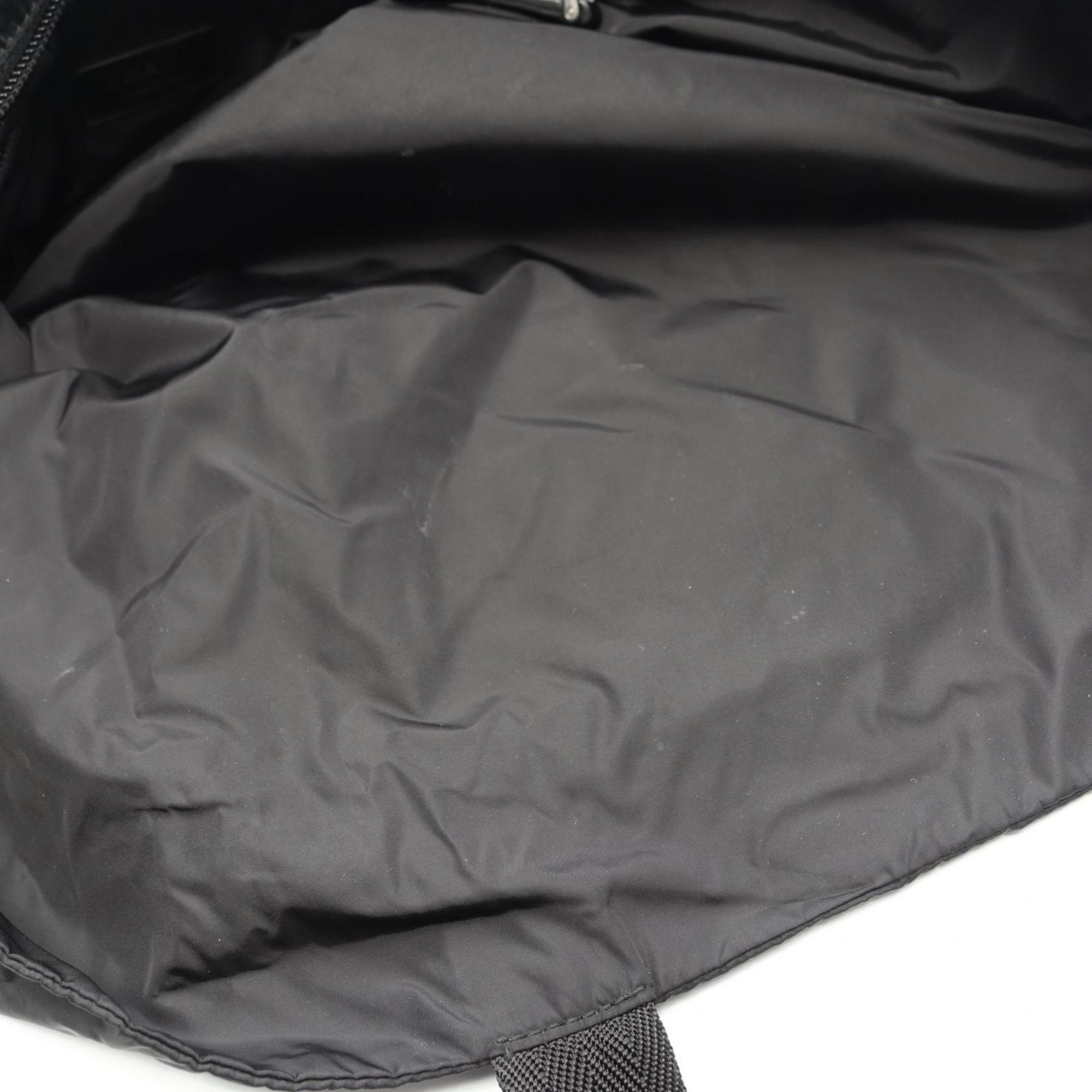 Prada Black Nylon Tote Bag (Pre-Owned)