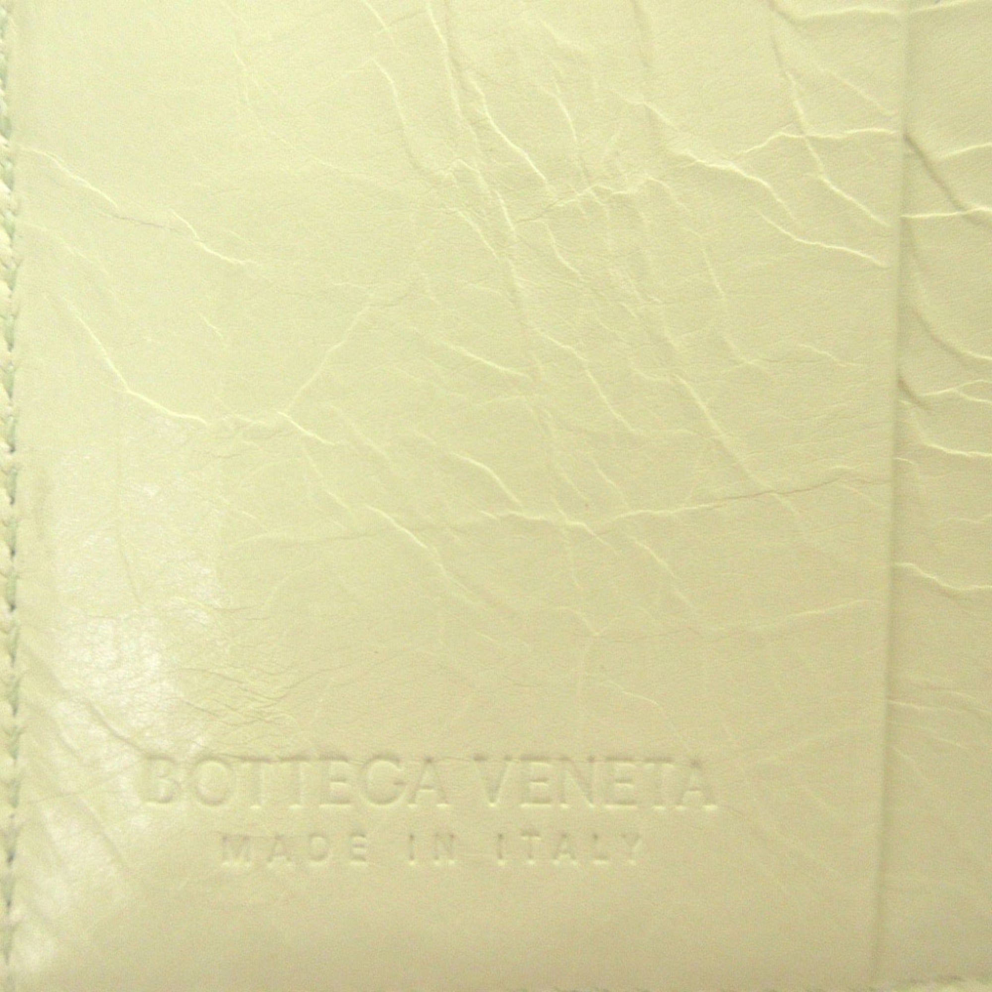 Bottega Veneta Yellow Leather Wallet (Bi-Fold) (Pre-Owned)
