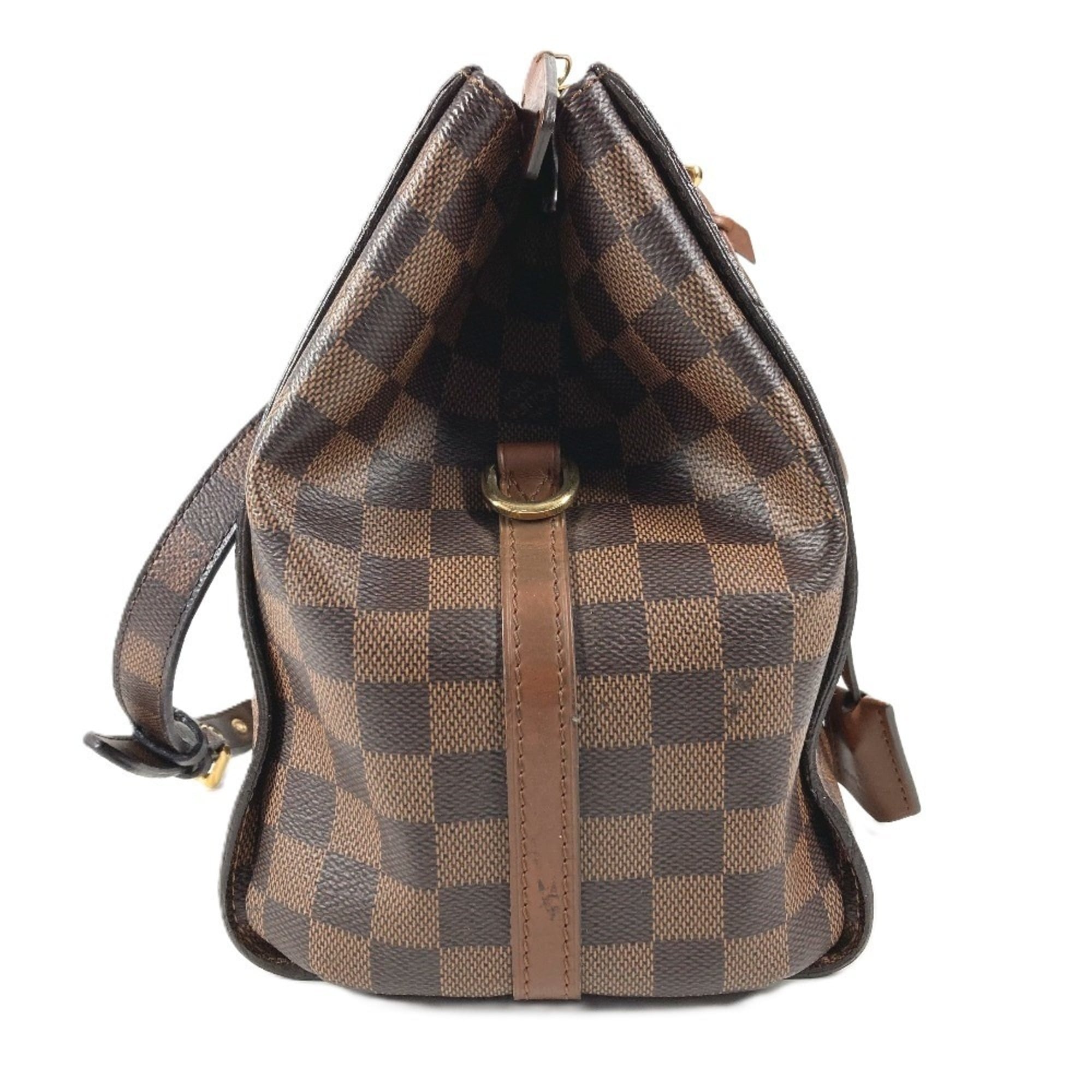 Louis Vuitton Brown Damier Canvas Handbag Shoulder Bag Tote Bag (Pre-Owned)