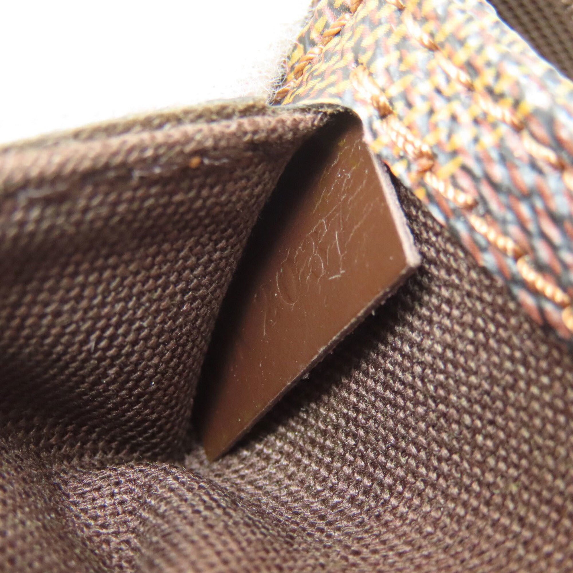 Louis Vuitton Damier Canvas Ebene Damier Canvas Sling Bag (Pre-Owned)
