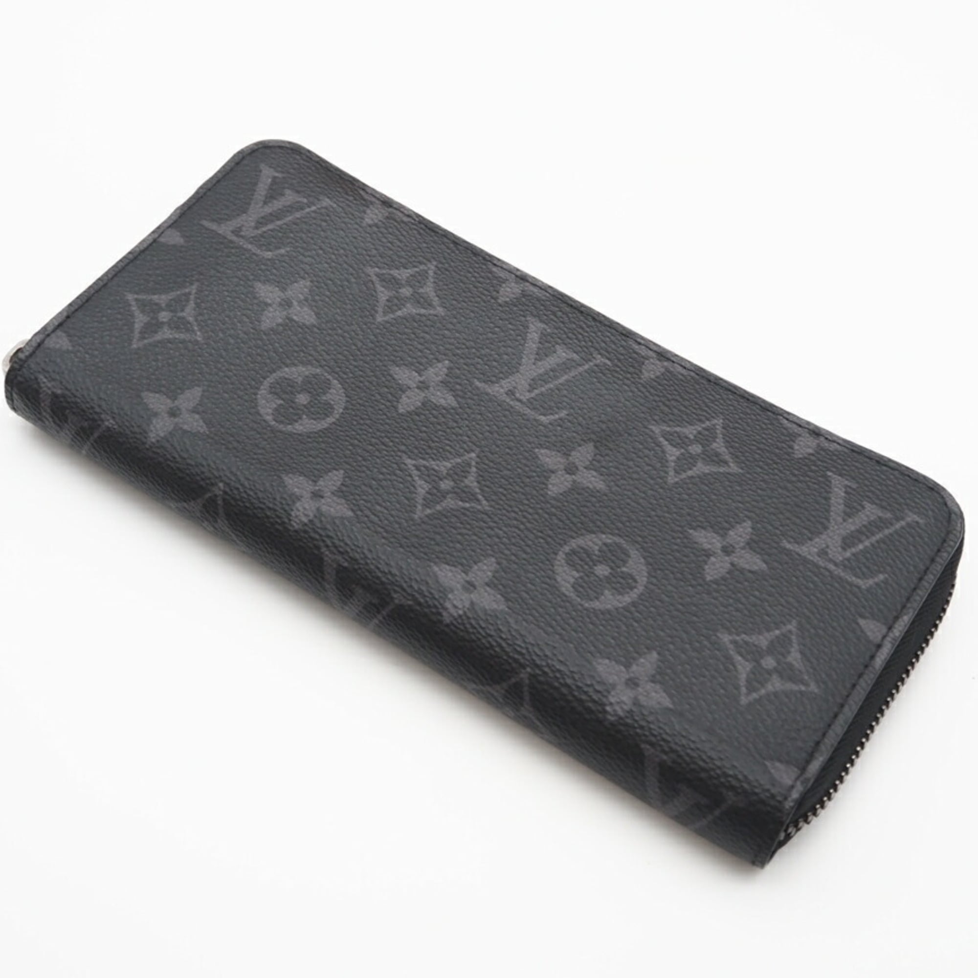 Louis Vuitton Black Coated Canvas Coin Purse/Coin Case (Pre-Owned)