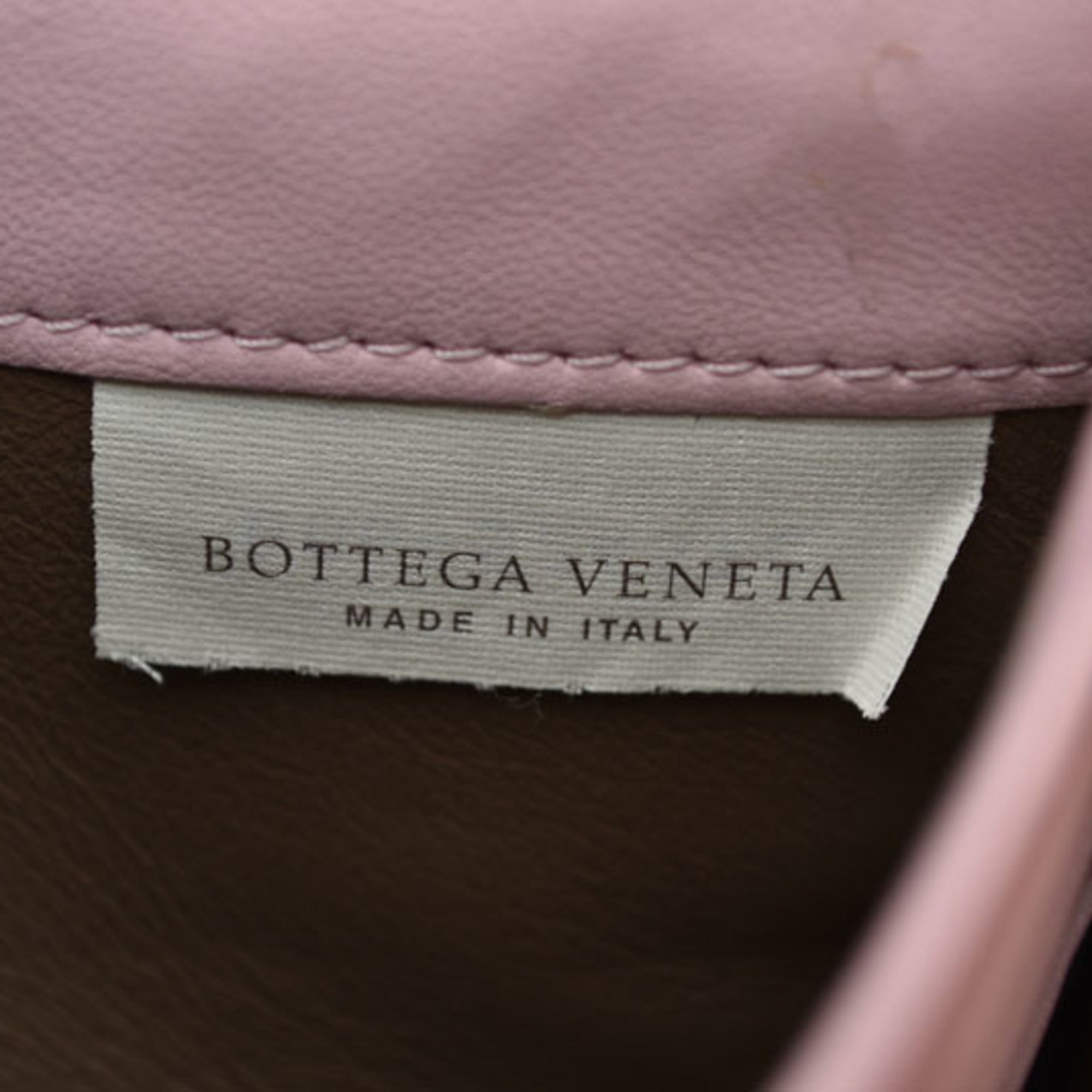 Bottega Veneta Pink Embroidery Coin Purse/Coin Case (Pre-Owned)