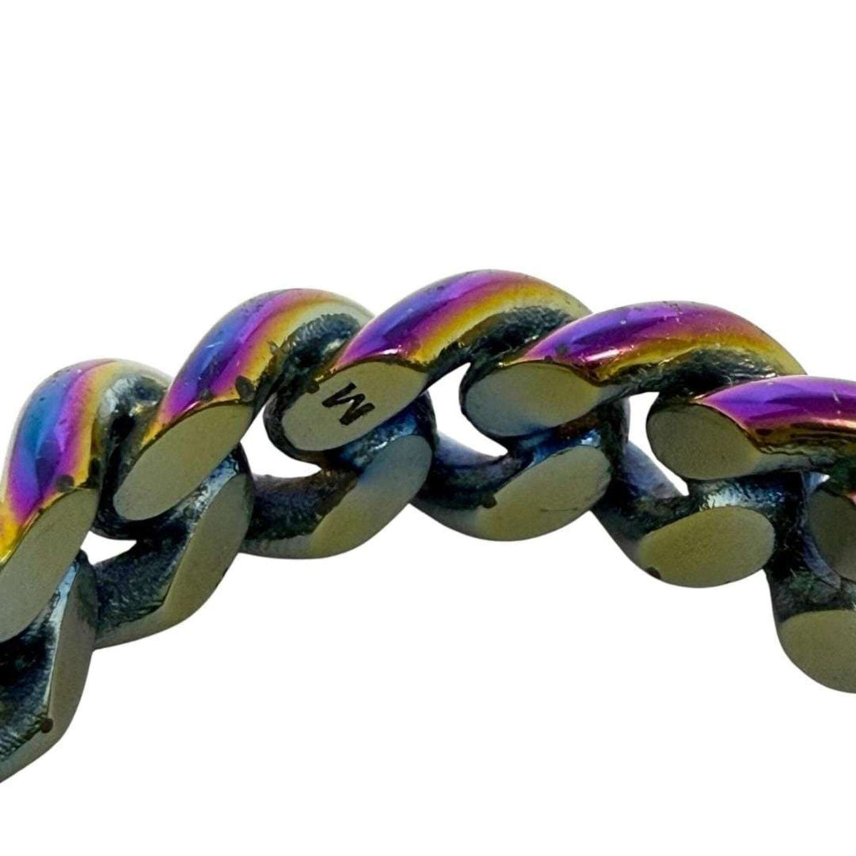 Christian Dior Multi-Color Metal Band Ring (Pre-Owned)