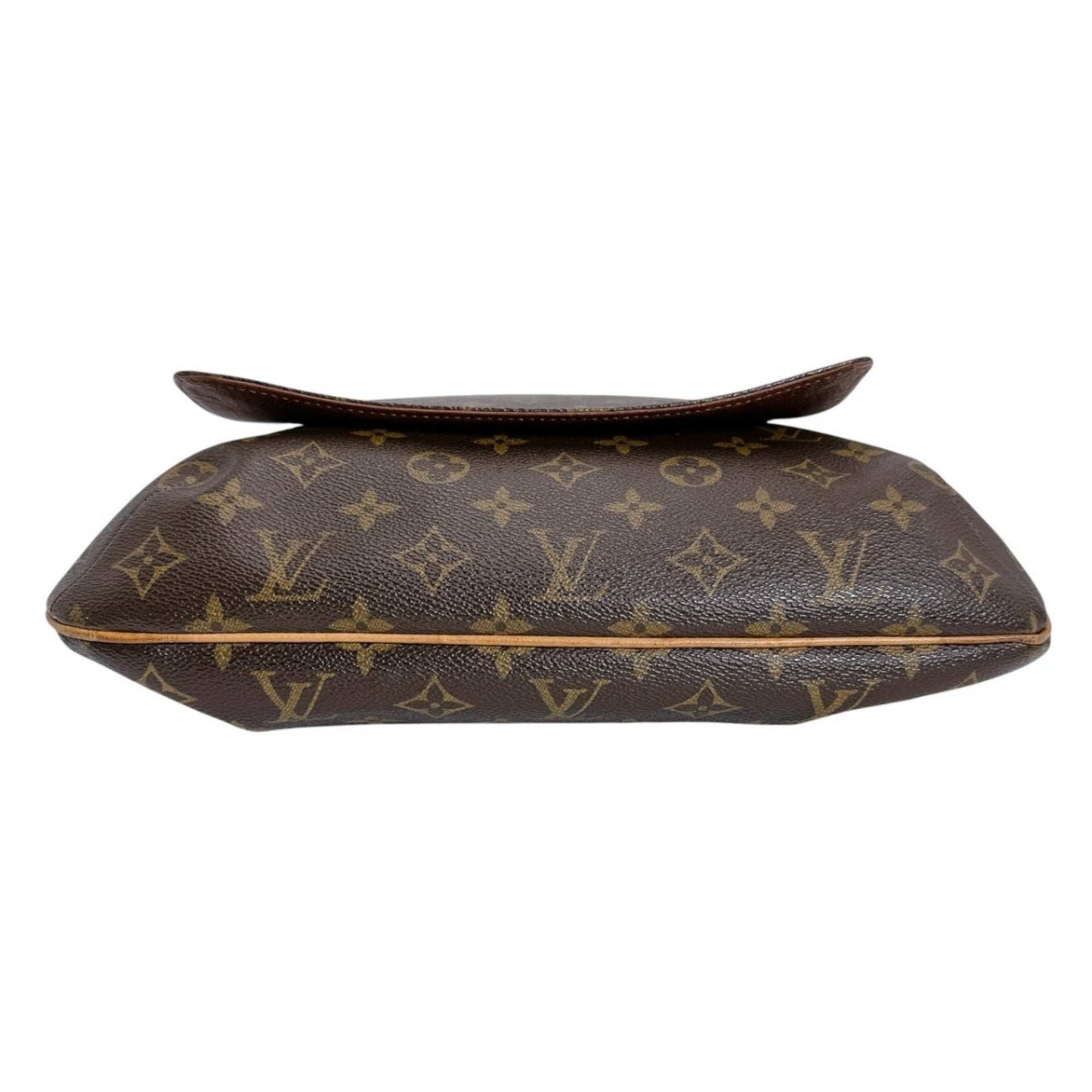Louis Vuitton Brown Monogram Canvas Shoulder Bag (Pre-Owned)