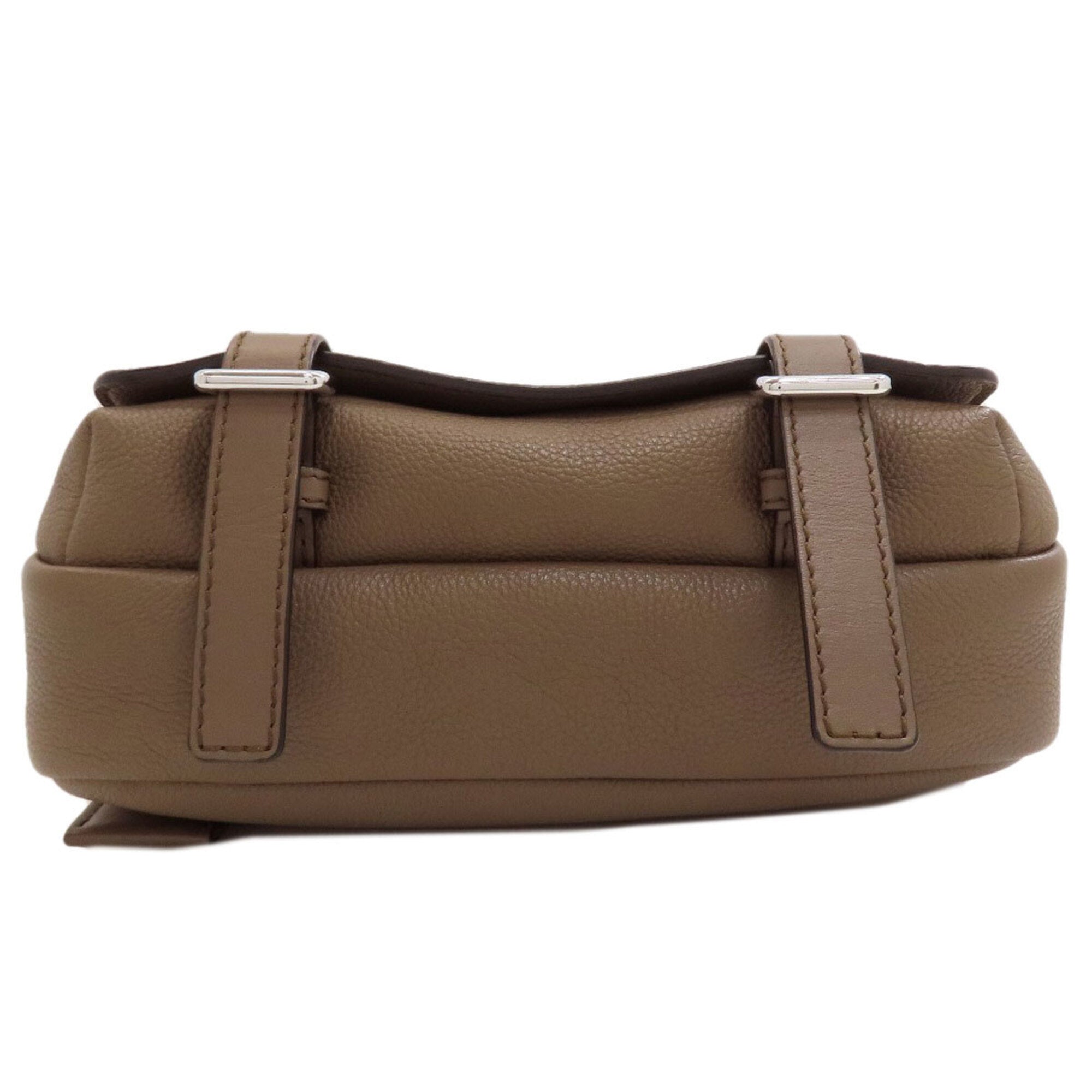 Loewe Brown Leather Shoulder Bag (Pre-Owned)