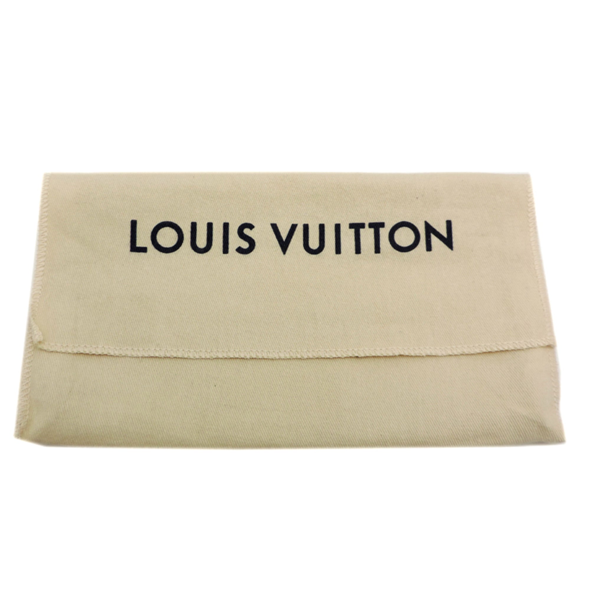 Louis Vuitton Brown Fuchsia Monogram Pink Monogram Long Wallet (Bi-Fold) (Pre-Owned)