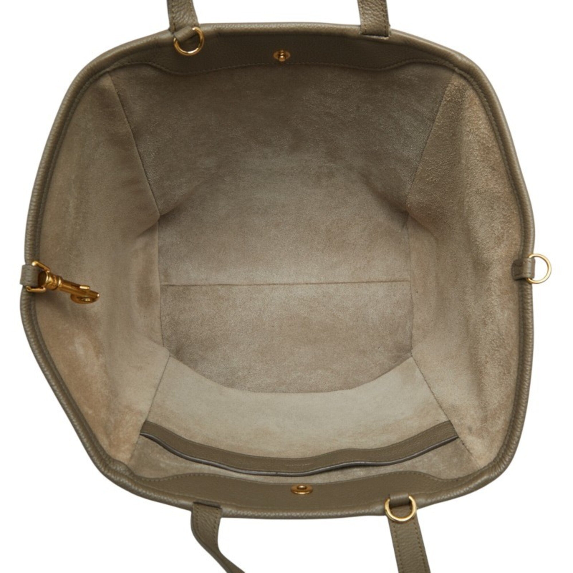Celine Beige Leather Handbag Shoulder Bag (Pre-Owned)
