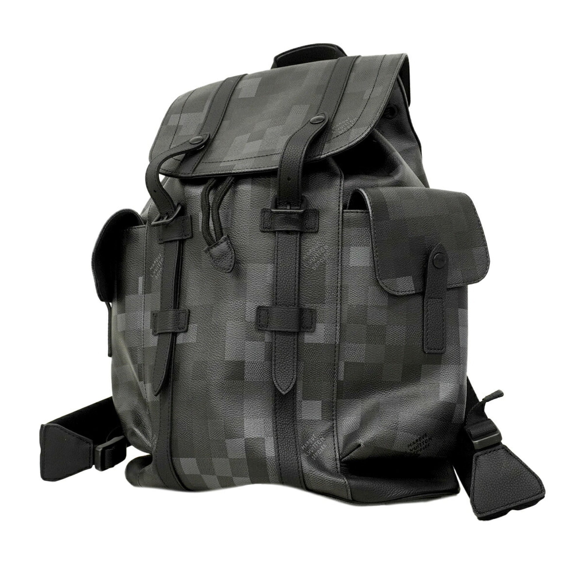 Louis Vuitton Black Backpack (Pre-Owned)