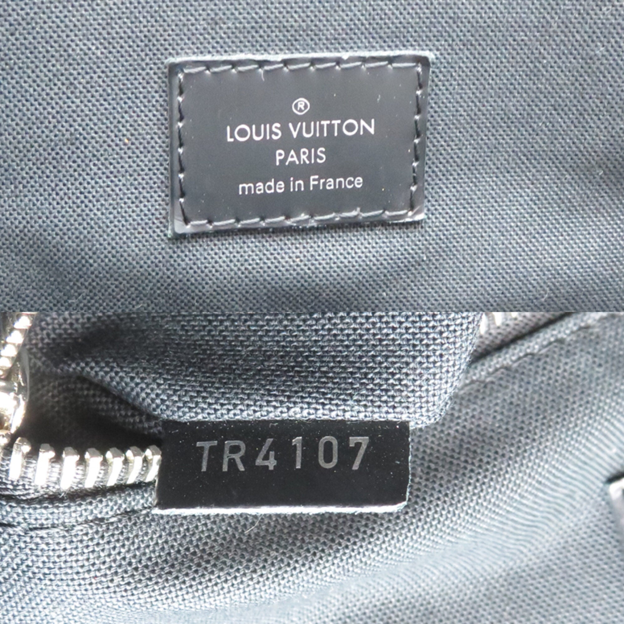 Louis Vuitton Black Damier Graphite Backpack (Pre-Owned)