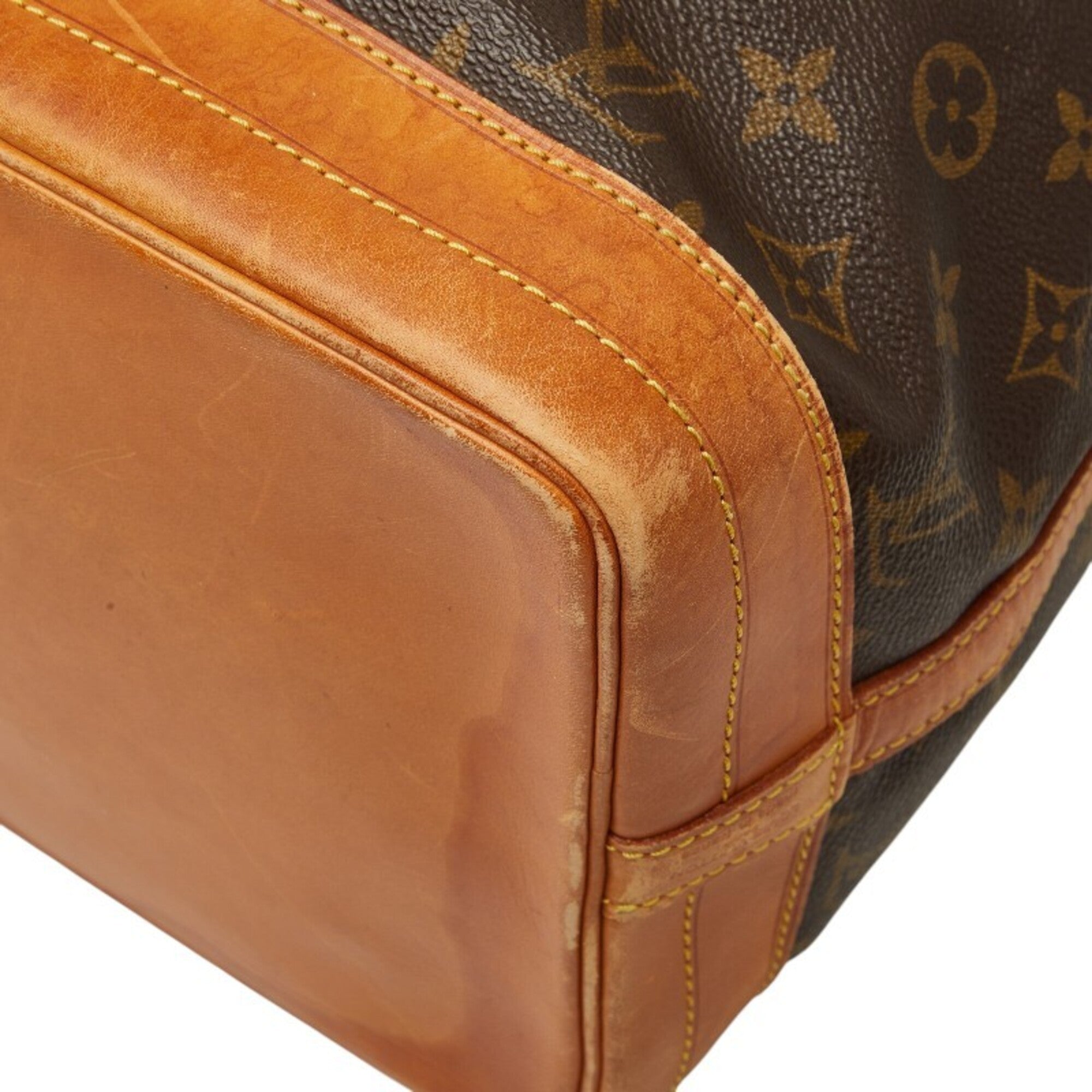 Louis Vuitton Brown Pvc Leather Shoulder Bag (Pre-Owned)