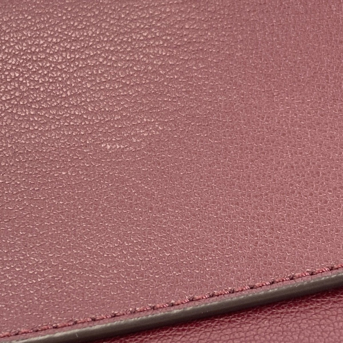 Michael Kors Bordeaux Leather Shoulder Bag (Pre-Owned)