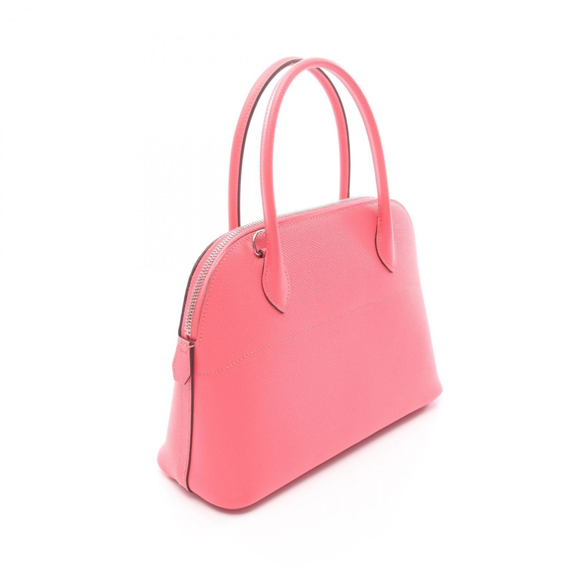 Hermes Pink Leather Epsom Leather Handbag (Pre-Owned)