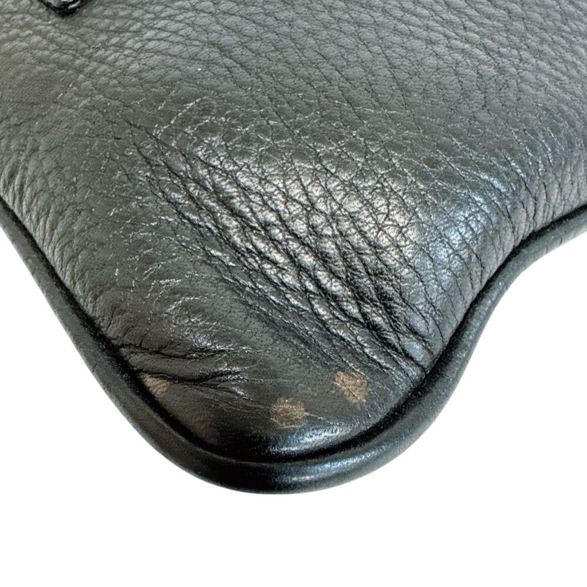 Bally Black Leather Pochette Shoulder Bag (Pre-Owned)
