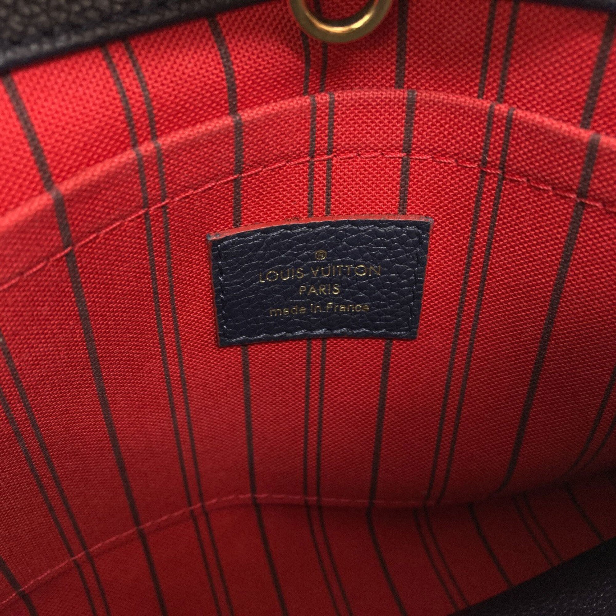 Louis Vuitton Marine Rouge Monogram Empreinte Handbag (Pre-Owned)